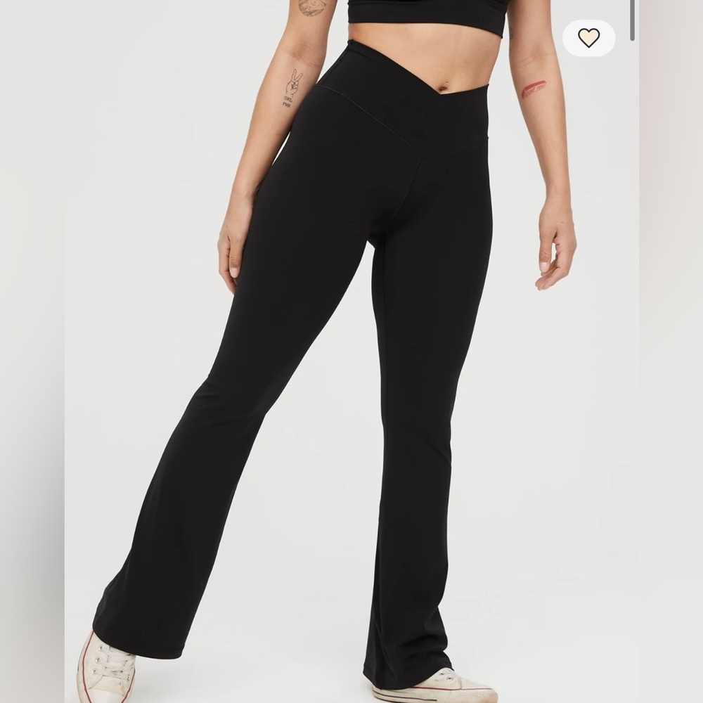 Offline by Aerie real me flare high rise leggings